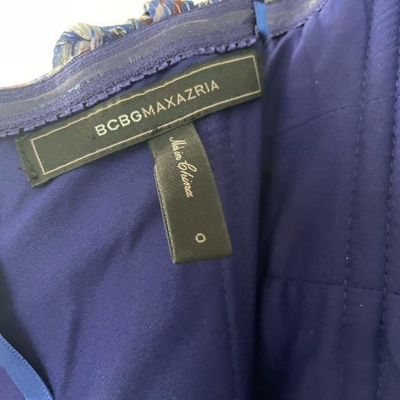 BCBGMAXAZRIA One Shoulder Dress - Picture 2 of 3